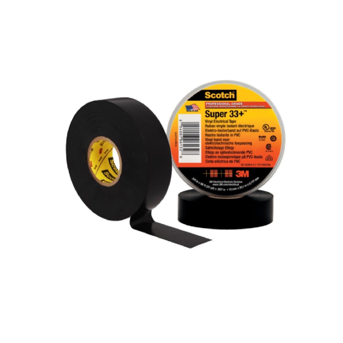 3M SCOTCH VINYL ELECTRICAL TAPE 33 (BLACK)